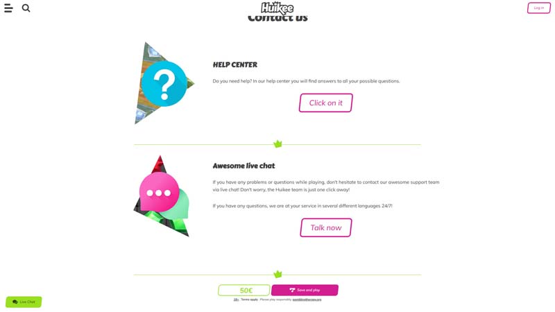 huikee support screenshot