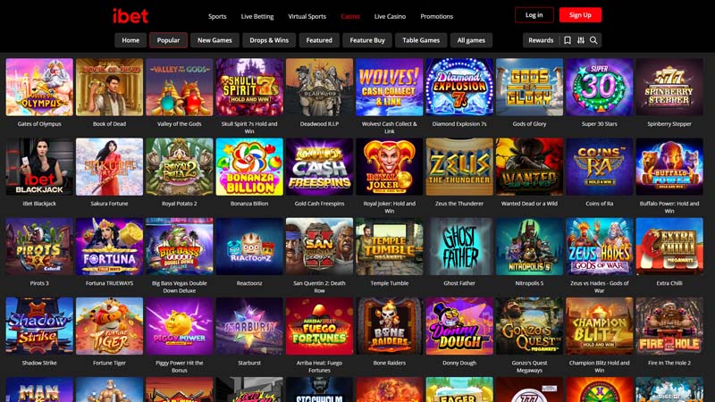ibet slots screenshot