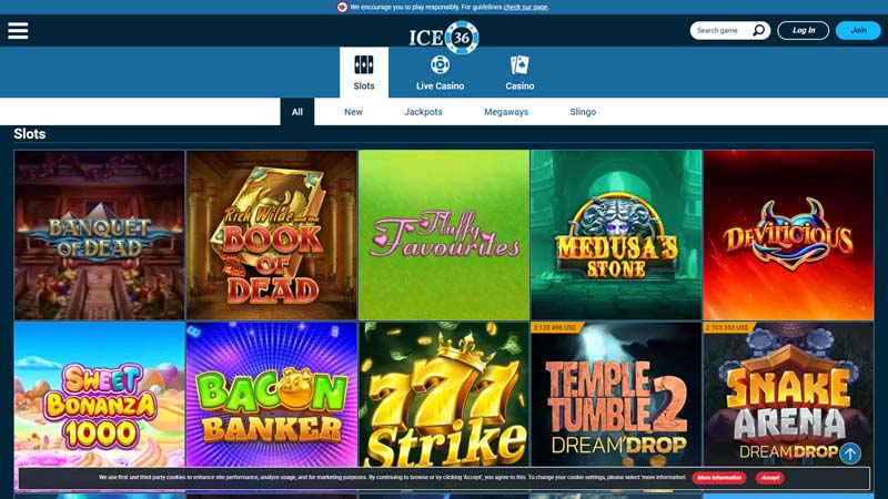 ice36 slots screenshot