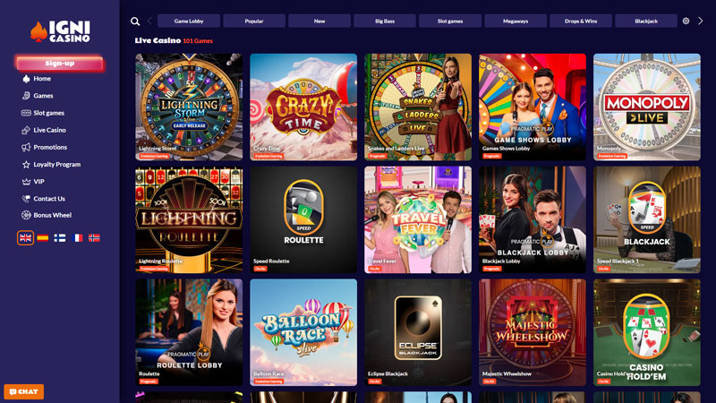 Thumbnail igni-casino live