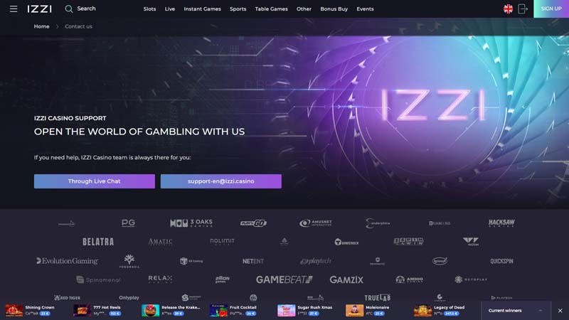 Thumbnail izzi support