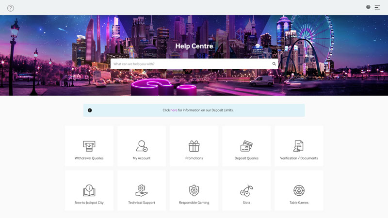 Thumbnail jackpot-city-casino support