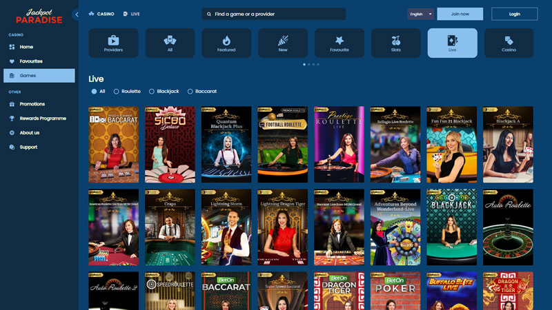 Thumbnail jackpot-paradise-casino live