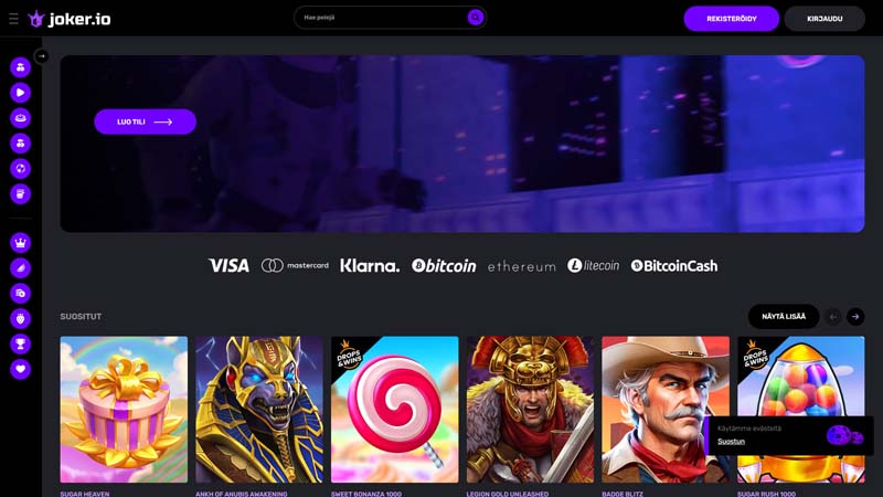 joker-io lobby screenshot