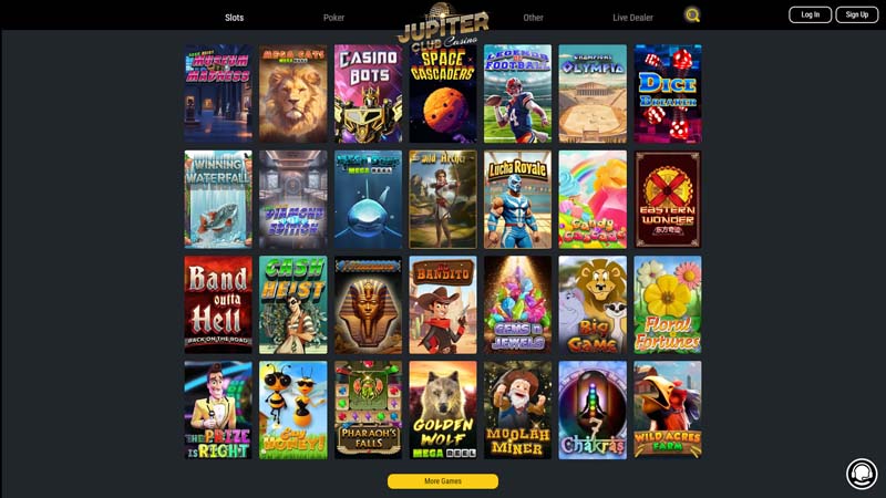 jupiter-club-casino slots screenshot