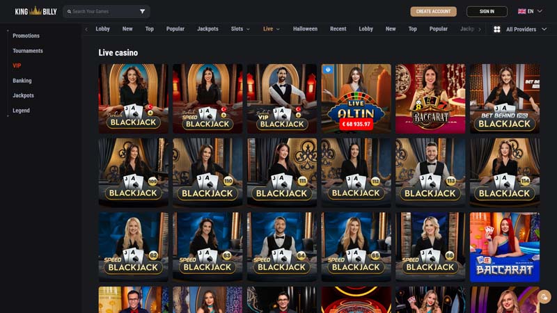 Thumbnail king-billy-casino live