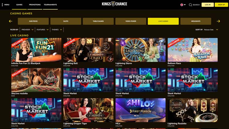 kings-chance live screenshot