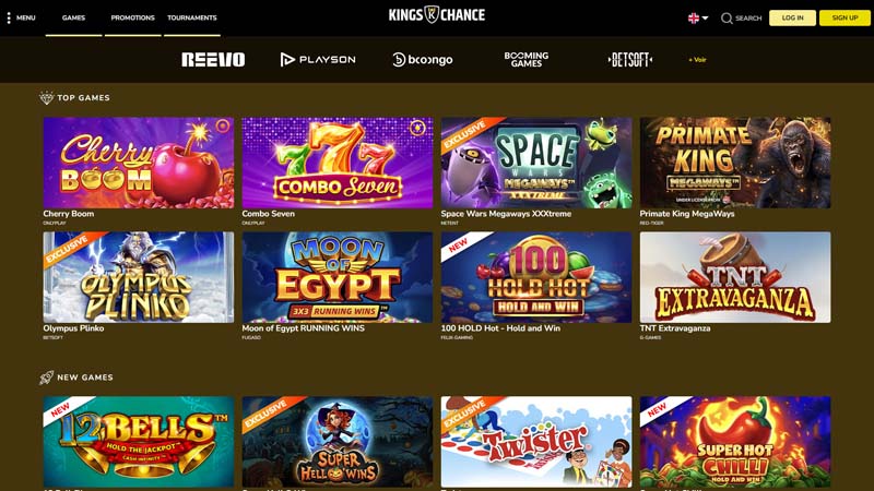 kings-chance lobby screenshot