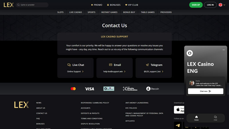 Thumbnail lex support