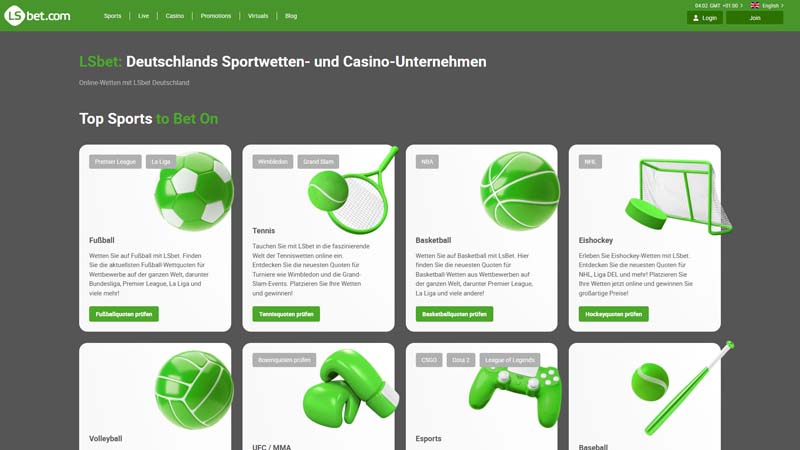 lsbet-casino lobby screenshot