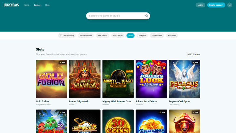 Thumbnail lucky-days-casino slots