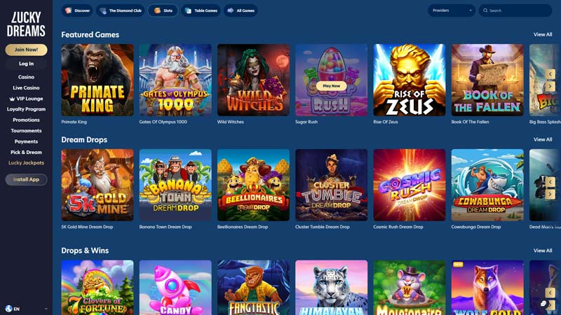 Thumbnail lucky-dreams slots