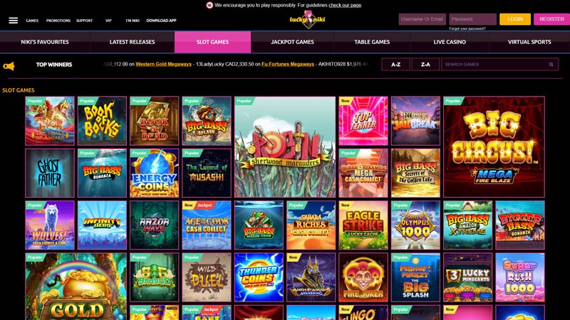 lucky-niki-casino slots screenshot
