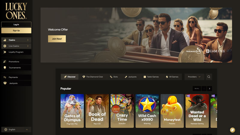 lucky-ones lobby screenshot