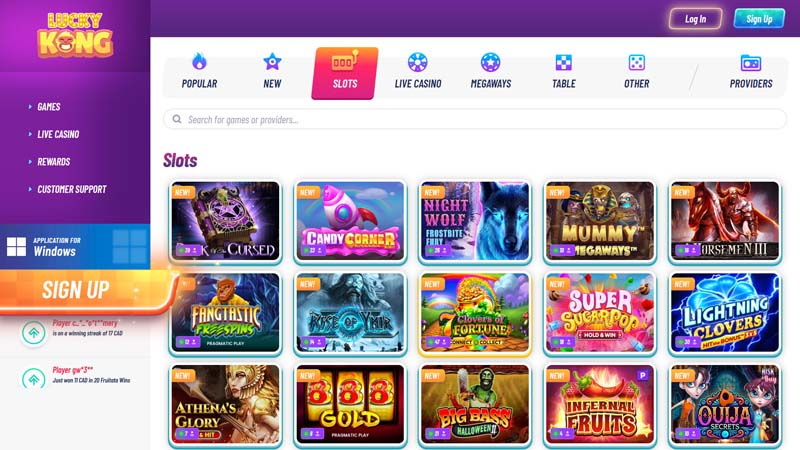 luckykong slots screenshot