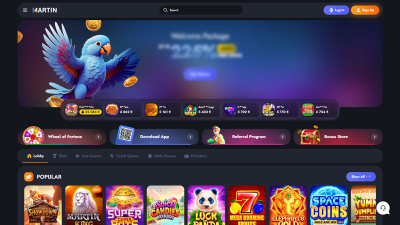 martin lobby screenshot