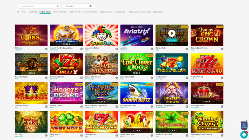 merlin-casino slots screenshot