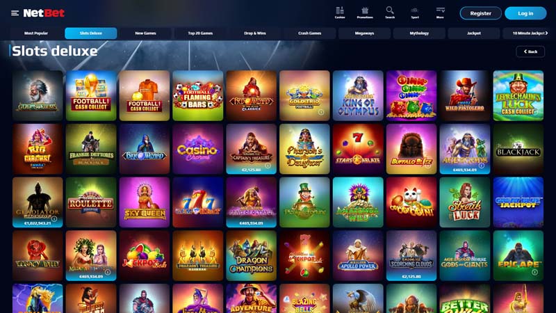 netbet-casino slots screenshot