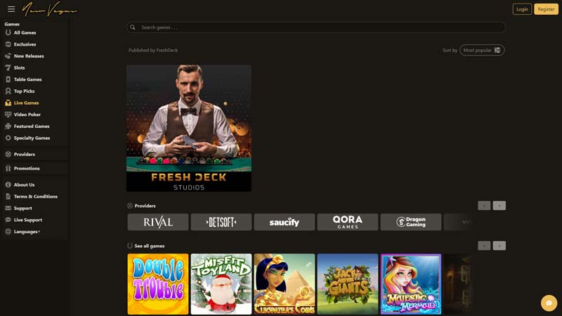 Thumbnail newvegas live