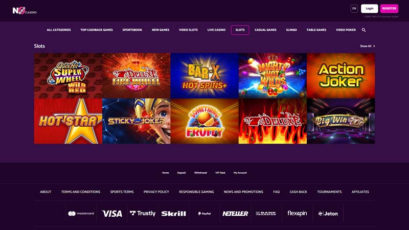 no-bonus-casino slots screenshot