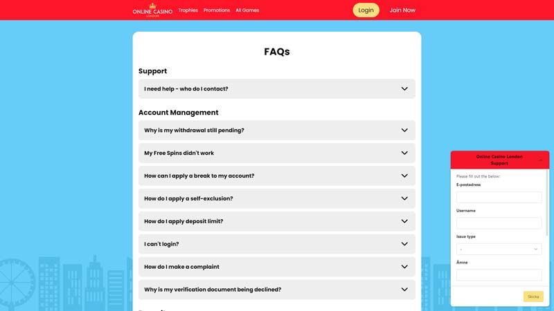 Thumbnail online-casino-london support