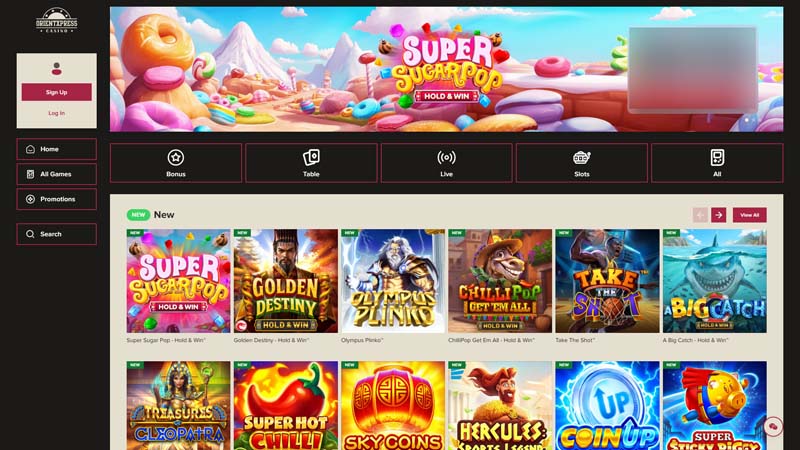 Thumbnail orientxpress-casino lobby