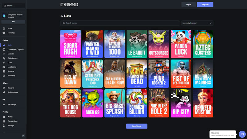 Thumbnail otherworld slots