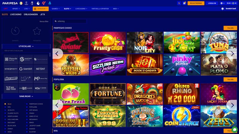 Thumbnail paripesa slots