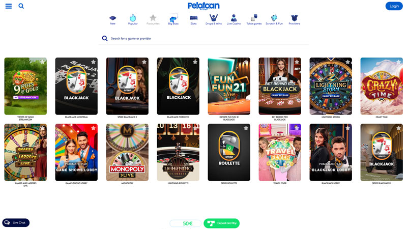 pelataan live screenshot