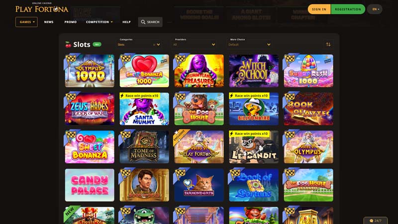 play-fortuna-casino slots screenshot