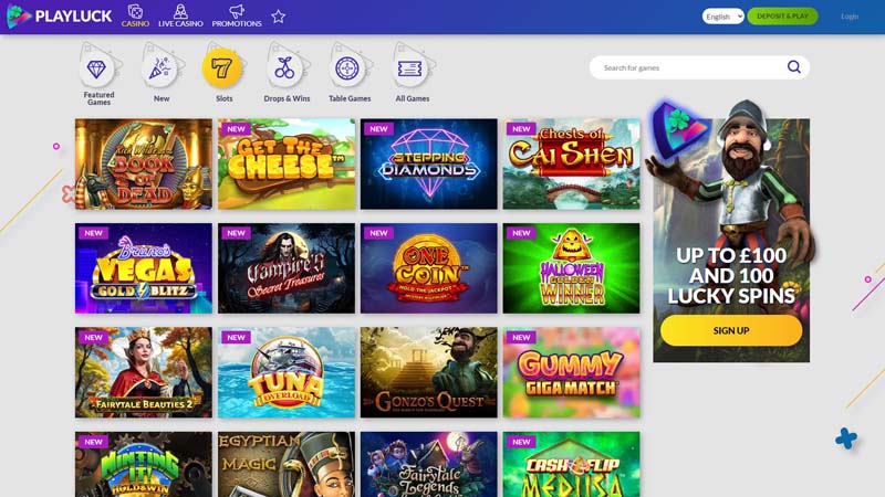 Thumbnail playluck slots