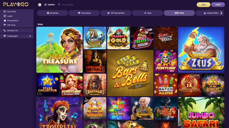 playoro slots screenshot