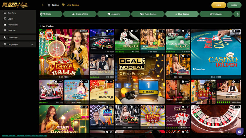 plazaplay live screenshot