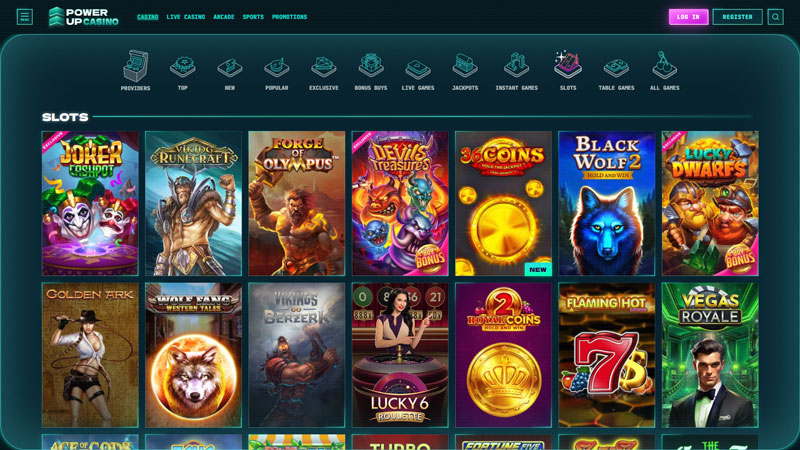 Thumbnail powerupcasino slots