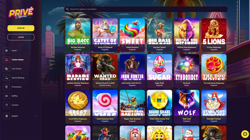 Thumbnail privecasino slots