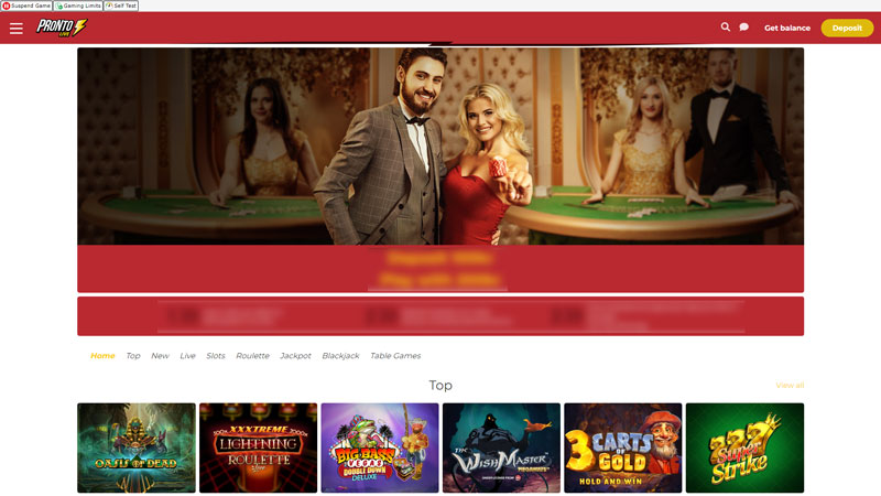 Thumbnail pronto-live lobby