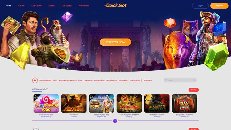 Thumbnail quickslot lobby