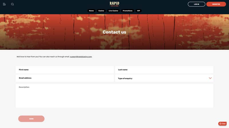 Thumbnail rapid-casino support