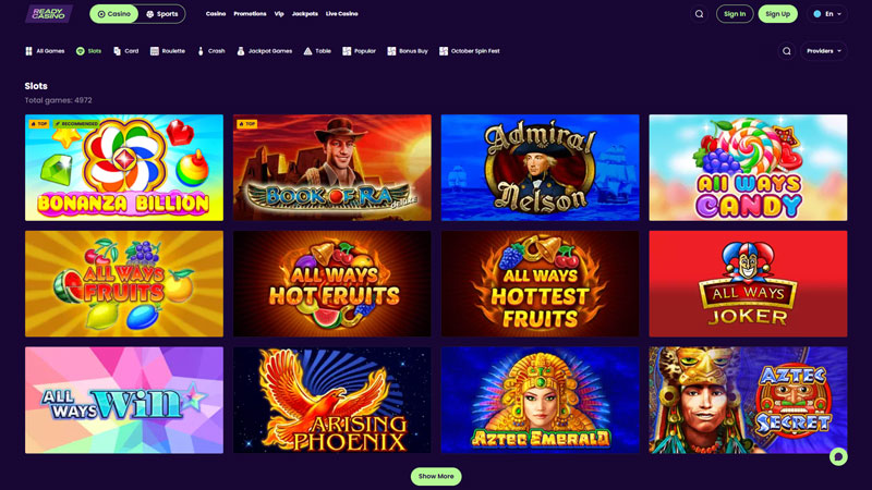 Thumbnail readycasino slots