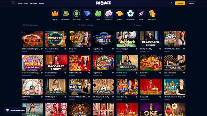 rioace live screenshot