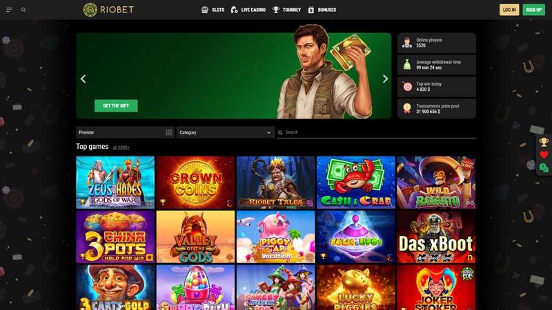 Thumbnail riobet lobby