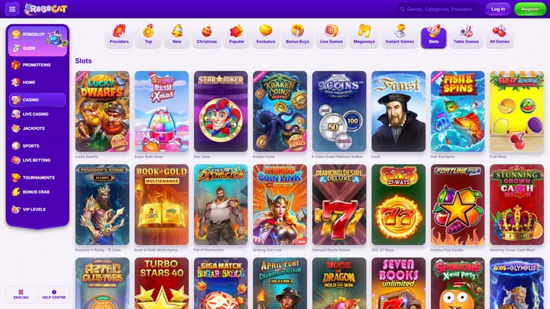 Thumbnail robocat slots