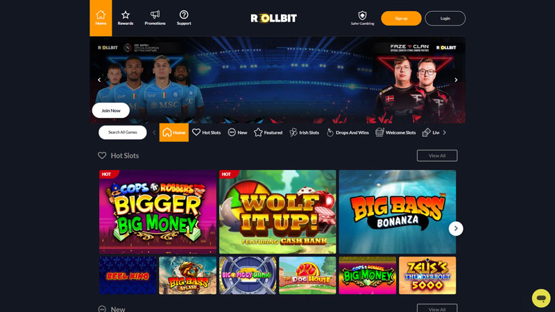 Thumbnail rollbit lobby