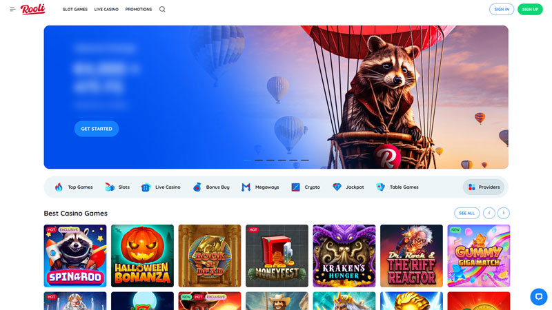 rooli lobby screenshot