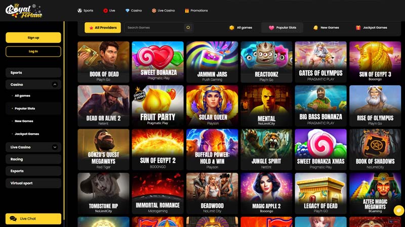 royal-fortune slots screenshot