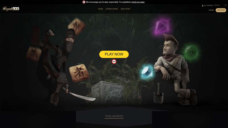 royale-500-casino lobby screenshot