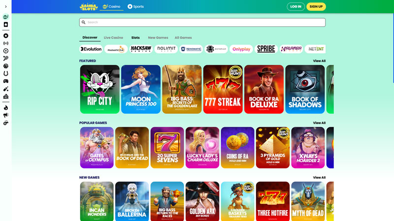 samba-slots slots screenshot
