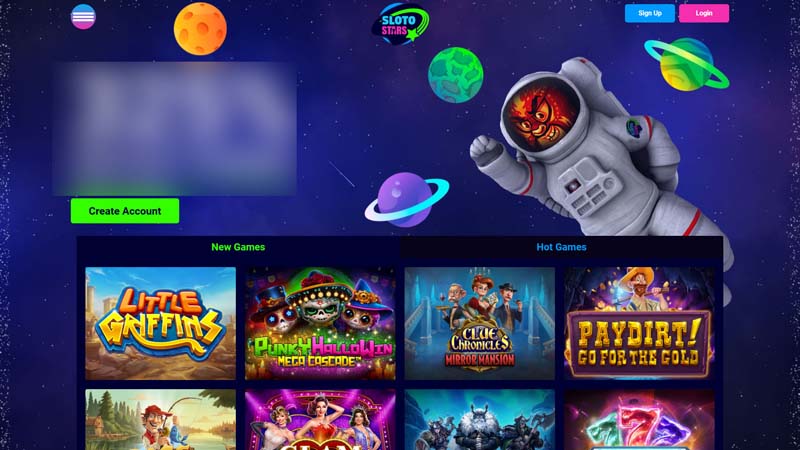 Thumbnail slotostars lobby