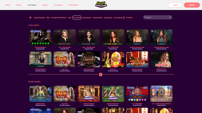 Thumbnail slotparadise live