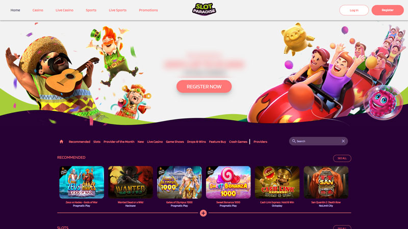 Thumbnail slotparadise lobby